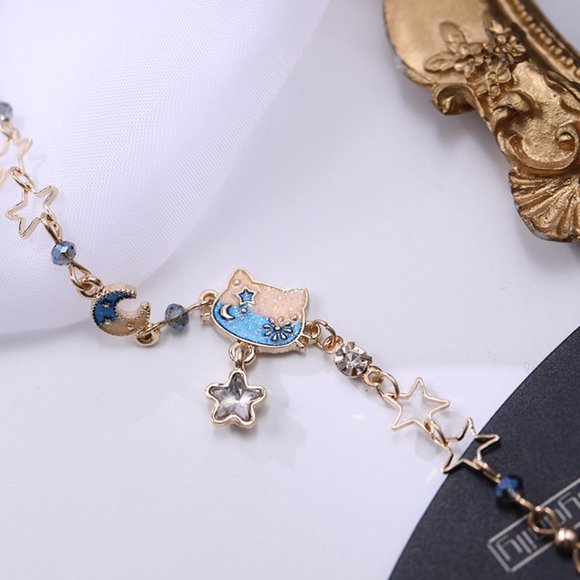 Blue Cat Bracelet - Picture 2 of 7
